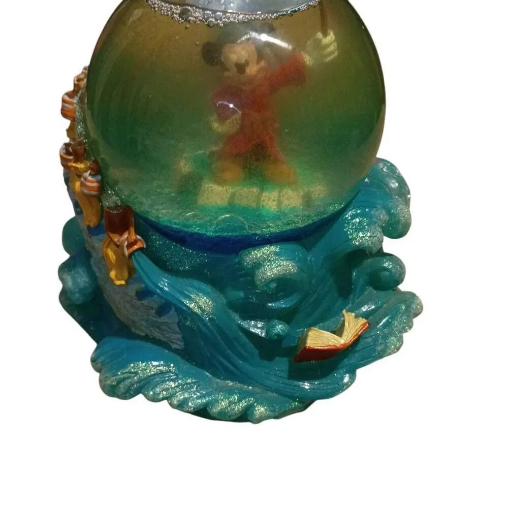 Disney Fantasia Sorcerer's Apprentice Musical Snow Globe